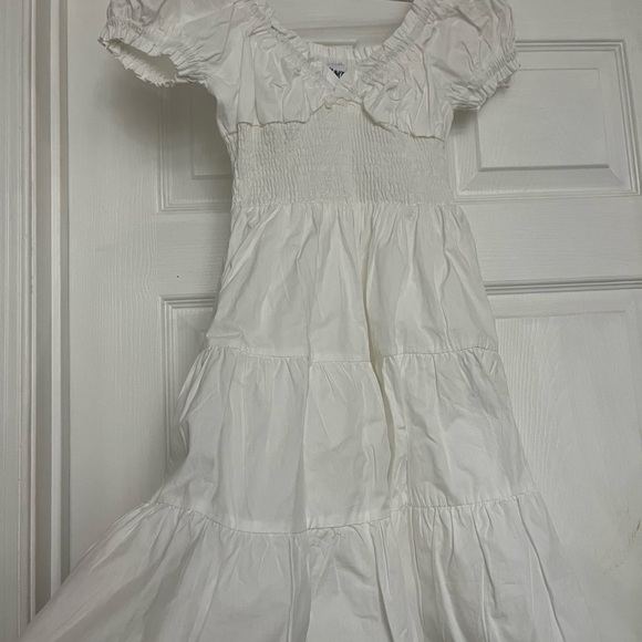 White cotton Princess Polly white dress size 0. - Picture 2 of 3
